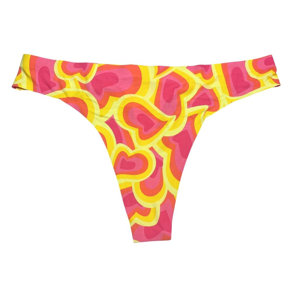Cheek Boss Thong Sunset Hearts Size XL